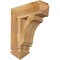 Ekena Millwork Imperial Arts & Crafts Rough Sawn Bracket, Western Red Cedar, 6"W x 20"D x 24"H BKT06X20X24IMP03RWR - alternate 1